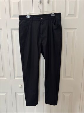 Fabletics Men's Black Slim Dress Pants